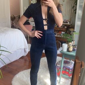 Jean jumpsuit